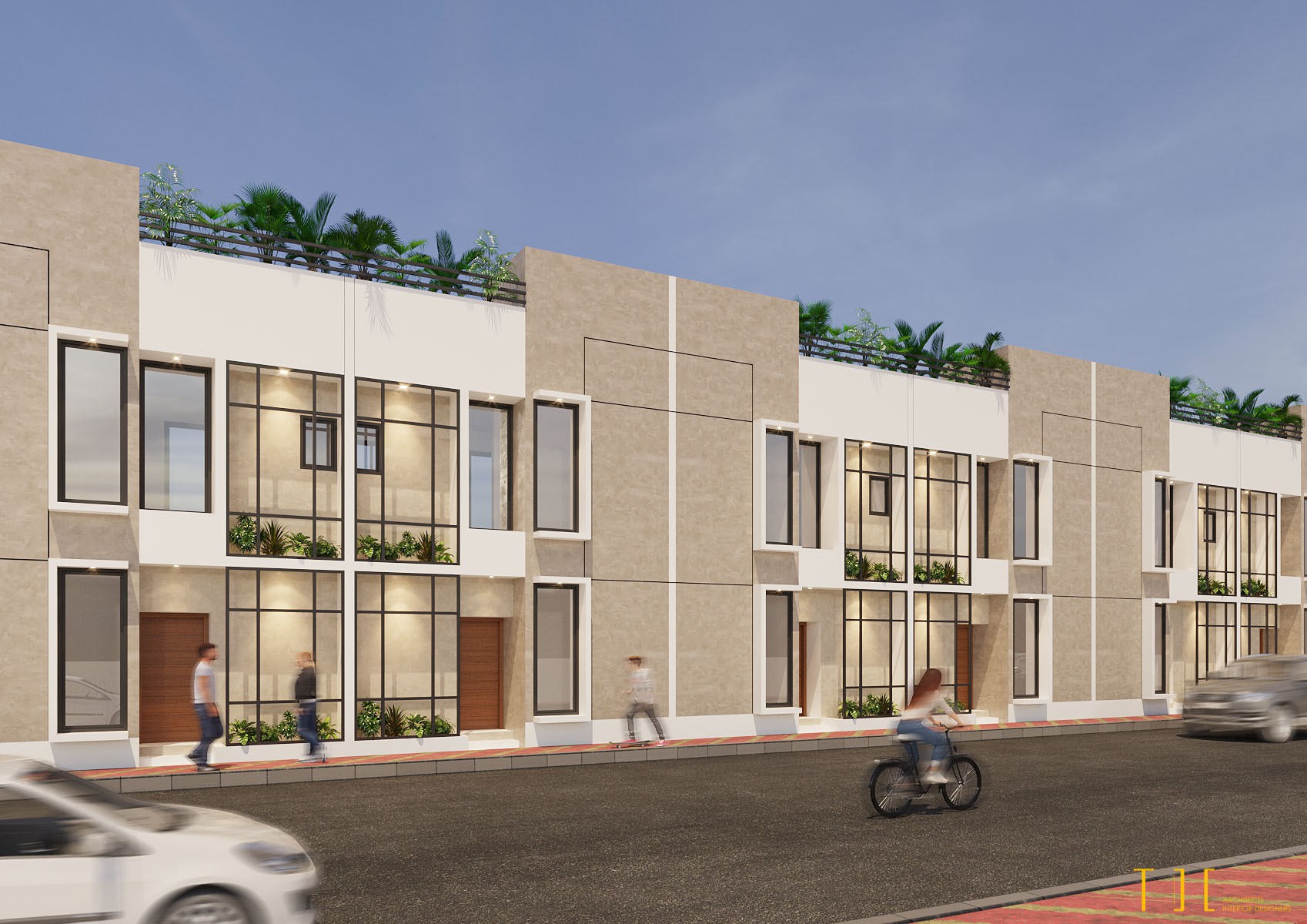 Row house_Front